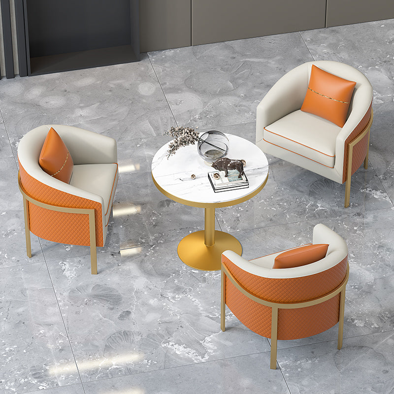 Round Dining Site Table Traditional Luxury Stone Dining Room Collection for Indoor Clearhalo ' dining_table' 'Dining Tables & Seating' 'Dining Tables' 'furn' 'furn_dining_table' 'Furniture' 'furniture_dining_table' 'Kitchen & Dining Furniture' 'kitchen&dining_furn' 'kitchen' 'kitchen_dining_table' 3855277