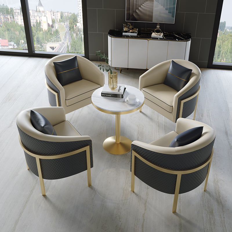 Round Dining Site Table Traditional Luxury Stone Dining Room Collection for Indoor Clearhalo ' dining_table' 'Dining Tables & Seating' 'Dining Tables' 'furn' 'furn_dining_table' 'Furniture' 'furniture_dining_table' 'Kitchen & Dining Furniture' 'kitchen&dining_furn' 'kitchen' 'kitchen_dining_table' 3855278