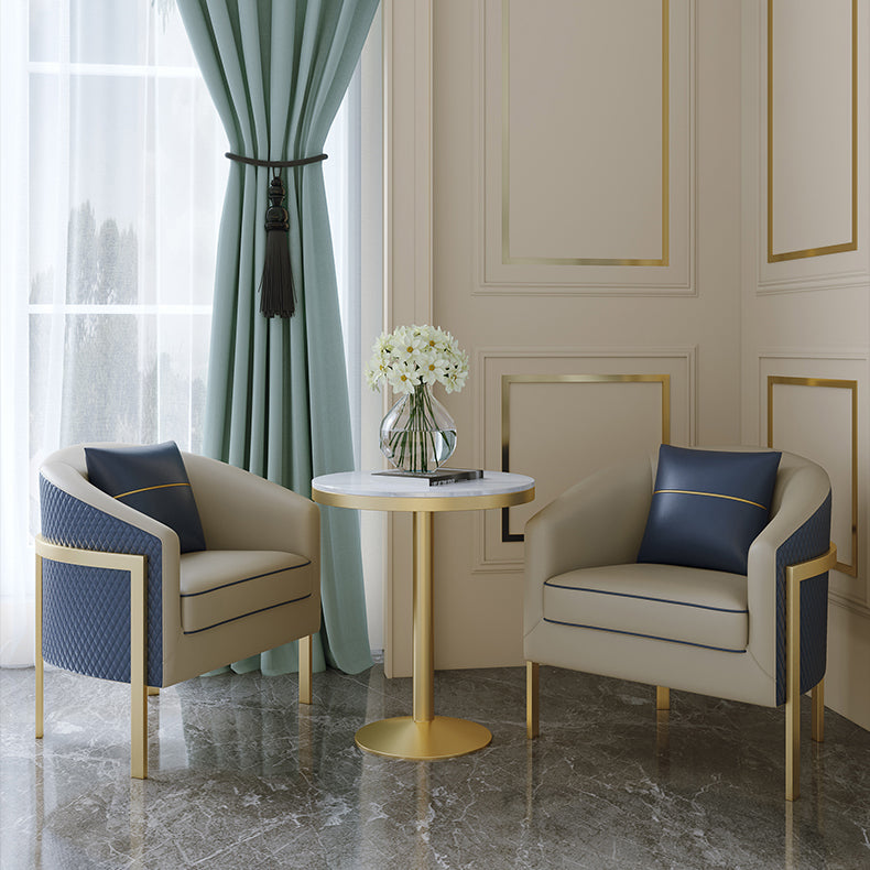 Round Dining Site Table Traditional Luxury Stone Dining Room Collection for Indoor Clearhalo ' dining_table' 'Dining Tables & Seating' 'Dining Tables' 'furn' 'furn_dining_table' 'Furniture' 'furniture_dining_table' 'Kitchen & Dining Furniture' 'kitchen&dining_furn' 'kitchen' 'kitchen_dining_table' 3855280