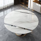 Traditional Luxury Round Dining Table Sintered Stone Table with Pedestal Base Clearhalo ' dining_table' 'Dining Tables & Seating' 'Dining Tables' 'furn' 'furn_dining_table' 'Furniture' 'furniture_dining_table' 'Kitchen & Dining Furniture' 'kitchen&dining_furn' 'kitchen' 'kitchen_dining_table' 3855307