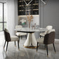 Traditional Luxury Round Dining Table Sintered Stone Table with Pedestal Base Clearhalo ' dining_table' 'Dining Tables & Seating' 'Dining Tables' 'furn' 'furn_dining_table' 'Furniture' 'furniture_dining_table' 'Kitchen & Dining Furniture' 'kitchen&dining_furn' 'kitchen' 'kitchen_dining_table' 3855311