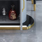 Extendable Round Dining Table Luxury Sintered Stone Top Table with Storage Pedestal Clearhalo ' dining_table' 'Dining Tables & Seating' 'Dining Tables' 'furn' 'furn_dining_table' 'Furniture' 'furniture_dining_table' 'Kitchen & Dining Furniture' 'kitchen&dining_furn' 'kitchen' 'kitchen_dining_table' 3855348