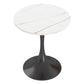 Traditional Luxury Round Table Stone Dining Room Collection for Indoor Black Without Chairs Clearhalo ' dining_table' 'Dining Tables & Seating' 'Dining Tables' 'furn' 'furn_dining_table' 'Furniture' 'furniture_dining_table' 'Kitchen & Dining Furniture' 'kitchen&dining_furn' 'kitchen' 'kitchen_dining_table' 3855390