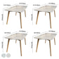 Stone Dining Site Table Simplicity Rectangle Dining Table with Wood 4 Legs Clearhalo ' dining_table' 'Dining Tables & Seating' 'Dining Tables' 'furn' 'furn_dining_table' 'Furniture' 'furniture_dining_table' 'Kitchen & Dining Furniture' 'kitchen&dining_furn' 'kitchen' 'kitchen_dining_table' 3855481