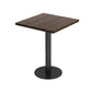 Industrial Solid Wood Dinner Room Kitchen Table Brown Top Table with Black Frame for Dining Room Square Without Chairs Clearhalo ' dining_table' 'Dining Tables & Seating' 'Dining Tables' 'furn' 'furn_dining_table' 'Furniture' 'furniture_dining_table' 'Kitchen & Dining Furniture' 'kitchen&dining_furn' 'kitchen' 'kitchen_dining_table' 3855490