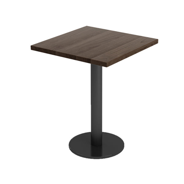 Industrial Solid Wood Dinner Room Kitchen Table Brown Top Table with Black Frame for Dining Room Square Without Chairs Clearhalo ' dining_table' 'Dining Tables & Seating' 'Dining Tables' 'furn' 'furn_dining_table' 'Furniture' 'furniture_dining_table' 'Kitchen & Dining Furniture' 'kitchen&dining_furn' 'kitchen' 'kitchen_dining_table' 3855490