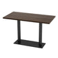 Industrial Solid Wood Dinner Room Kitchen Table Brown Top Table with Black Frame for Dining Room Rectangle Without Chairs Clearhalo ' dining_table' 'Dining Tables & Seating' 'Dining Tables' 'furn' 'furn_dining_table' 'Furniture' 'furniture_dining_table' 'Kitchen & Dining Furniture' 'kitchen&dining_furn' 'kitchen' 'kitchen_dining_table' 3855491
