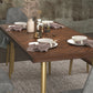 Luxury Style Solid Wood Dining Table 4 Legs Base Rectangle Table for Home Clearhalo ' dining_table' 'Dining Tables & Seating' 'Dining Tables' 'furn' 'furn_dining_table' 'Furniture' 'furniture_dining_table' 'Kitchen & Dining Furniture' 'kitchen&dining_furn' 'kitchen' 'kitchen_dining_table' 3855534