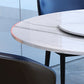 Simple Home Sintered Stone Dining Table Single Pedestal Base Round Table with Turntable Clearhalo ' dining_table' 'Dining Tables & Seating' 'Dining Tables' 'furn' 'furn_dining_table' 'Furniture' 'furniture_dining_table' 'Kitchen & Dining Furniture' 'kitchen&dining_furn' 'kitchen' 'kitchen_dining_table' 3855607