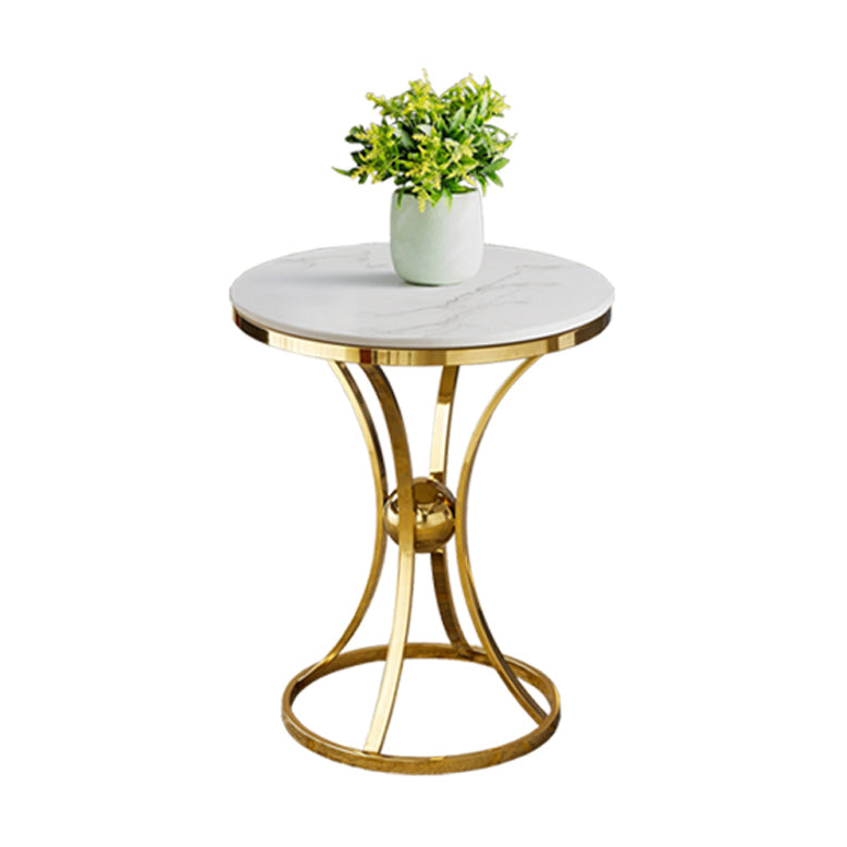 Round Table Dinette Table Traditional Luxury Dinner Room Table for Indoor 23.6"L x 23.6"W x 29.5"H Without Chairs Clearhalo ' dining_table' 'Dining Tables & Seating' 'Dining Tables' 'furn' 'furn_dining_table' 'Furniture' 'furniture_dining_table' 'Kitchen & Dining Furniture' 'kitchen&dining_furn' 'kitchen' 'kitchen_dining_table' 3855629