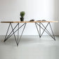 Rectangle Glam Style Dining Table Wood Color Fixed Table with Solid Wood Clearhalo ' dining_table' 'Dining Tables & Seating' 'Dining Tables' 'furn' 'furn_dining_table' 'Furniture' 'furniture_dining_table' 'Kitchen & Dining Furniture' 'kitchen&dining_furn' 'kitchen' 'kitchen_dining_table' 3855645