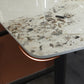 Modern Beige Sintered Stone Dining Table Rectangle Shape Dining Table with 4 Legs Base Clearhalo ' dining_table' 'Dining Tables & Seating' 'Dining Tables' 'furn' 'furn_dining_table' 'Furniture' 'furniture_dining_table' 'Kitchen & Dining Furniture' 'kitchen&dining_furn' 'kitchen' 'kitchen_dining_table' 3855696