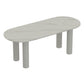 Solid Wood Legs Contemporary Free Form Dining Table Sintered Stone Dining Table for Kitchen Oval White Clearhalo ' dining_table' 'Dining Tables & Seating' 'Dining Tables' 'furn' 'furn_dining_table' 'Furniture' 'furniture_dining_table' 'Kitchen & Dining Furniture' 'kitchen&dining_furn' 'kitchen' 'kitchen_dining_table' 3855707