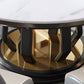 Modern Style Sintered Stone Dining Table Single Pedestal Base Round Table with Turntable Clearhalo ' dining_table' 'Dining Tables & Seating' 'Dining Tables' 'furn' 'furn_dining_table' 'Furniture' 'furniture_dining_table' 'Kitchen & Dining Furniture' 'kitchen&dining_furn' 'kitchen' 'kitchen_dining_table' 3855724