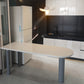 Free Form Minimalist Style Dining Table White Tone Fixed Table with 3 Legs Clearhalo ' dining_table' 'Dining Tables & Seating' 'Dining Tables' 'furn' 'furn_dining_table' 'Furniture' 'furniture_dining_table' 'Kitchen & Dining Furniture' 'kitchen&dining_furn' 'kitchen' 'kitchen_dining_table' 3855733