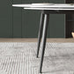 Extendable Round Dining Table Modern Sintered Stone Top Table with 4 Legs Clearhalo ' dining_table' 'Dining Tables & Seating' 'Dining Tables' 'furn' 'furn_dining_table' 'Furniture' 'furniture_dining_table' 'Kitchen & Dining Furniture' 'kitchen&dining_furn' 'kitchen' 'kitchen_dining_table' 3855742