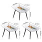 Extendable Round Dining Table Modern Sintered Stone Top Table with 4 Legs Clearhalo ' dining_table' 'Dining Tables & Seating' 'Dining Tables' 'furn' 'furn_dining_table' 'Furniture' 'furniture_dining_table' 'Kitchen & Dining Furniture' 'kitchen&dining_furn' 'kitchen' 'kitchen_dining_table' 3855746