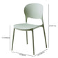 Modern Kitchen Square Plastic Dining Chair Open Back Dining Side Armless Chairs Clearhalo ' kitchen&dining_furn' 'Dining Chairs' 'Dining Tables & Seating' 'dining_chair' 'furn' 'furn_dining_chair' 'Furniture' 'furniture_dining_chair' 'Kitchen & Dining Furniture' 'kitchen' 3858603
