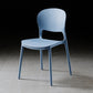 Modern Kitchen Square Plastic Dining Chair Open Back Dining Side Armless Chairs Light Blue 1 Piece Clearhalo ' kitchen&dining_furn' 'Dining Chairs' 'Dining Tables & Seating' 'dining_chair' 'furn' 'furn_dining_chair' 'Furniture' 'furniture_dining_chair' 'Kitchen & Dining Furniture' 'kitchen' 3858614
