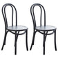 Contemporary Beech Wood Chair Set Kitchen Dining Room Windsor Back Side Chairs Black Wood 2 Piece Set Clearhalo ' kitchen&dining_furn' 'Dining Chairs' 'Dining Tables & Seating' 'dining_chair' 'furn' 'furn_dining_chair' 'Furniture' 'furniture_dining_chair' 'Kitchen & Dining Furniture' 'kitchen' 3858664
