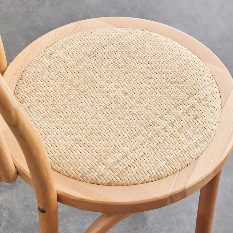 Contemporary Beech Wood Chair Set Kitchen Dining Room Windsor Back Side Chairs Clearhalo ' kitchen&dining_furn' 'Dining Chairs' 'Dining Tables & Seating' 'dining_chair' 'furn' 'furn_dining_chair' 'Furniture' 'furniture_dining_chair' 'Kitchen & Dining Furniture' 'kitchen' 3858673