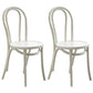 Contemporary Beech Wood Chair Set Kitchen Dining Room Windsor Back Side Chairs White Wood 2 Piece Set Clearhalo ' kitchen&dining_furn' 'Dining Chairs' 'Dining Tables & Seating' 'dining_chair' 'furn' 'furn_dining_chair' 'Furniture' 'furniture_dining_chair' 'Kitchen & Dining Furniture' 'kitchen' 3858676