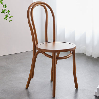 Contemporary Beech Wood Chair Set Kitchen Dining Room Windsor Back Side Chairs Brown Wood 1 Piece Clearhalo ' kitchen&dining_furn' 'Dining Chairs' 'Dining Tables & Seating' 'dining_chair' 'furn' 'furn_dining_chair' 'Furniture' 'furniture_dining_chair' 'Kitchen & Dining Furniture' 'kitchen' 3858685