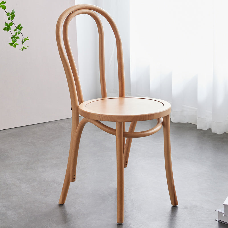 Contemporary Beech Wood Chair Set Kitchen Dining Room Windsor Back Side Chairs Wood Wood 1 Piece Clearhalo ' kitchen&dining_furn' 'Dining Chairs' 'Dining Tables & Seating' 'dining_chair' 'furn' 'furn_dining_chair' 'Furniture' 'furniture_dining_chair' 'Kitchen & Dining Furniture' 'kitchen' 3858691