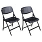 Modern Metal Plastic Indoor-Outdoor Chair Home Armless Open Back Dining Side Chair Black 2 Piece Set Clearhalo ' kitchen&dining_furn' 'Dining Chairs' 'Dining Tables & Seating' 'dining_chair' 'furn' 'furn_dining_chair' 'Furniture' 'furniture_dining_chair' 'Kitchen & Dining Furniture' 'kitchen' 3858825