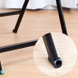 Modern Metal Plastic Indoor-Outdoor Chair Home Armless Open Back Dining Side Chair Clearhalo ' kitchen&dining_furn' 'Dining Chairs' 'Dining Tables & Seating' 'dining_chair' 'furn' 'furn_dining_chair' 'Furniture' 'furniture_dining_chair' 'Kitchen & Dining Furniture' 'kitchen' 3858838