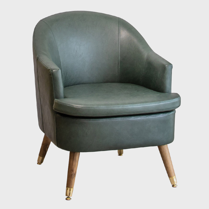 Minimalist Style Upholstered Side Chair Solid Back Arm Single Dining Side Chair for Home Clearhalo ' kitchen&dining_furn' 'Dining Chairs' 'Dining Tables & Seating' 'dining_chair' 'furn' 'furn_dining_chair' 'Furniture' 'furniture_dining_chair' 'Kitchen & Dining Furniture' 'kitchen' 3858863