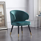Modern Style Wingback Dining Chairs Velvet Upholstered Dining Chairs for Home Use (Set of 2) Clearhalo ' kitchen&dining_furn' 'Dining Chairs' 'Dining Tables & Seating' 'dining_chair' 'furn' 'furn_dining_chair' 'Furniture' 'furniture_dining_chair' 'Kitchen & Dining Furniture' 'kitchen' 3858874