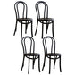 Contemporary Style Beech Wood Chair Windsor Back Side Kitchen Chairs Set Black 4 Piece Set Clearhalo ' kitchen&dining_furn' 'Dining Chairs' 'Dining Tables & Seating' 'dining_chair' 'furn' 'furn_dining_chair' 'Furniture' 'furniture_dining_chair' 'Kitchen & Dining Furniture' 'kitchen' 3858903