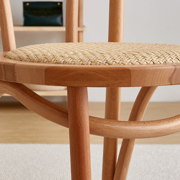 Contemporary Style Beech Wood Chair Windsor Back Side Kitchen Chairs Set Clearhalo ' kitchen&dining_furn' 'Dining Chairs' 'Dining Tables & Seating' 'dining_chair' 'furn' 'furn_dining_chair' 'Furniture' 'furniture_dining_chair' 'Kitchen & Dining Furniture' 'kitchen' 3858913