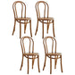 Contemporary Style Beech Wood Chair Windsor Back Side Kitchen Chairs Set Light Brown 4 Piece Set Clearhalo ' kitchen&dining_furn' 'Dining Chairs' 'Dining Tables & Seating' 'dining_chair' 'furn' 'furn_dining_chair' 'Furniture' 'furniture_dining_chair' 'Kitchen & Dining Furniture' 'kitchen' 3858921