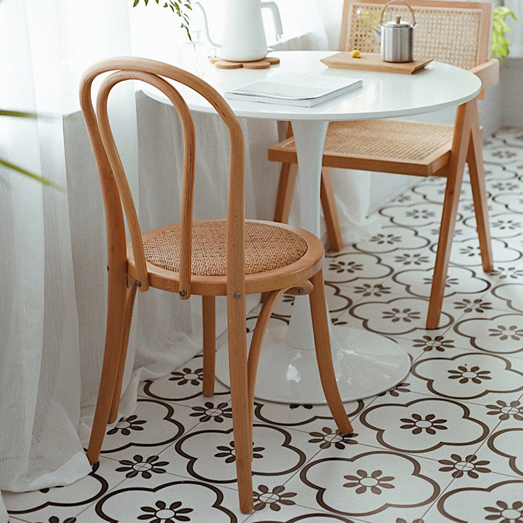 Contemporary Style Beech Wood Chair Windsor Back Side Kitchen Chairs Set Clearhalo ' kitchen&dining_furn' 'Dining Chairs' 'Dining Tables & Seating' 'dining_chair' 'furn' 'furn_dining_chair' 'Furniture' 'furniture_dining_chair' 'Kitchen & Dining Furniture' 'kitchen' 3858923