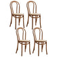 Contemporary Style Beech Wood Chair Windsor Back Side Kitchen Chairs Set Off-White 4 Piece Set Clearhalo ' kitchen&dining_furn' 'Dining Chairs' 'Dining Tables & Seating' 'dining_chair' 'furn' 'furn_dining_chair' 'Furniture' 'furniture_dining_chair' 'Kitchen & Dining Furniture' 'kitchen' 3858929