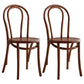Contemporary Style Beech Wood Chair Windsor Back Side Kitchen Chairs Set Walnut 2 Piece Set Clearhalo ' kitchen&dining_furn' 'Dining Chairs' 'Dining Tables & Seating' 'dining_chair' 'furn' 'furn_dining_chair' 'Furniture' 'furniture_dining_chair' 'Kitchen & Dining Furniture' 'kitchen' 3858940