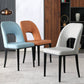 Matte Finish Contemporary Dining Side Chair Leather Open Back Dining Chair Clearhalo ' kitchen&dining_furn' 'Dining Chairs' 'Dining Tables & Seating' 'dining_chair' 'furn' 'furn_dining_chair' 'Furniture' 'furniture_dining_chair' 'Kitchen & Dining Furniture' 'kitchen' 3858962