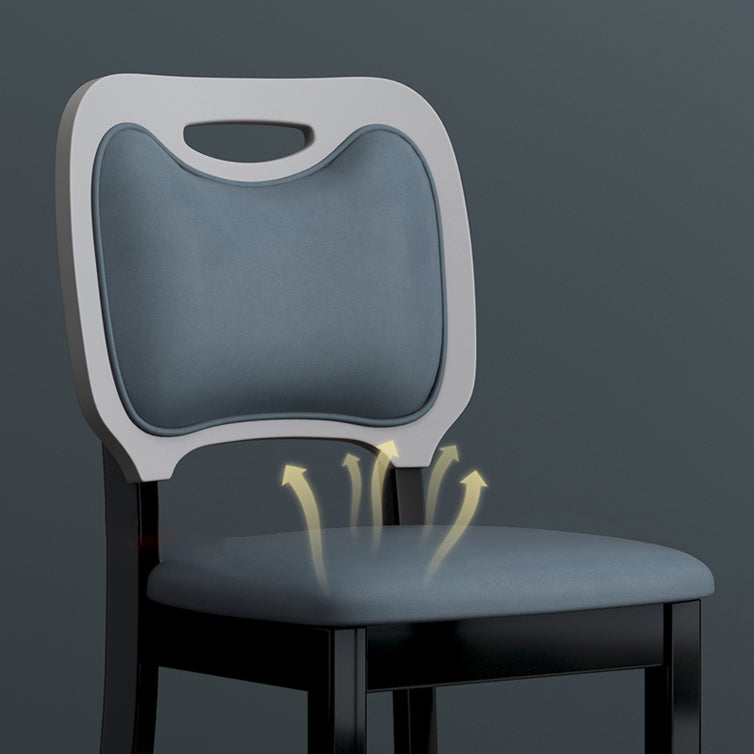 Home Contemporary Side Chair Open Back Upholstered Wood Dining Room Chair (Set of 2) Clearhalo ' kitchen&dining_furn' 'Dining Chairs' 'Dining Tables & Seating' 'dining_chair' 'furn' 'furn_dining_chair' 'Furniture' 'furniture_dining_chair' 'Kitchen & Dining Furniture' 'kitchen' 3859081