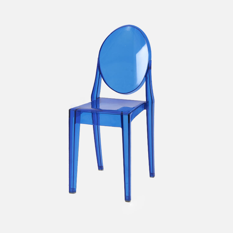 Scandinavian Style Plastic Chair Set Kitchen Dining Room Open Back Side Chairs Clearhalo ' kitchen&dining_furn' 'Dining Chairs' 'Dining Tables & Seating' 'dining_chair' 'furn' 'furn_dining_chair' 'Furniture' 'furniture_dining_chair' 'Kitchen & Dining Furniture' 'kitchen' 3859212