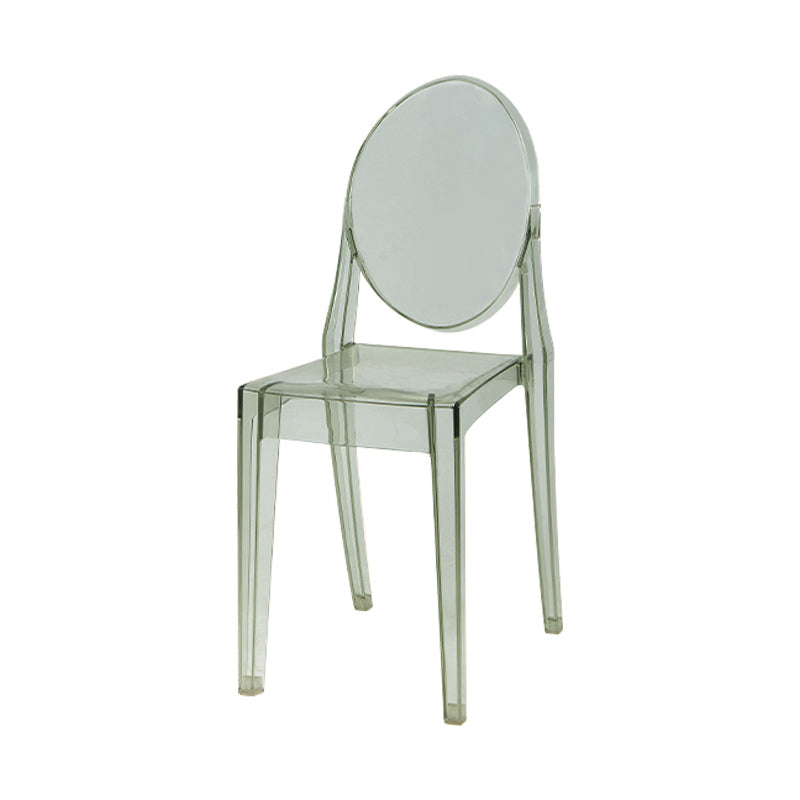 Scandinavian Style Plastic Chair Set Kitchen Dining Room Open Back Side Chairs Light Green 1 Piece Clearhalo ' kitchen&dining_furn' 'Dining Chairs' 'Dining Tables & Seating' 'dining_chair' 'furn' 'furn_dining_chair' 'Furniture' 'furniture_dining_chair' 'Kitchen & Dining Furniture' 'kitchen' 3859248