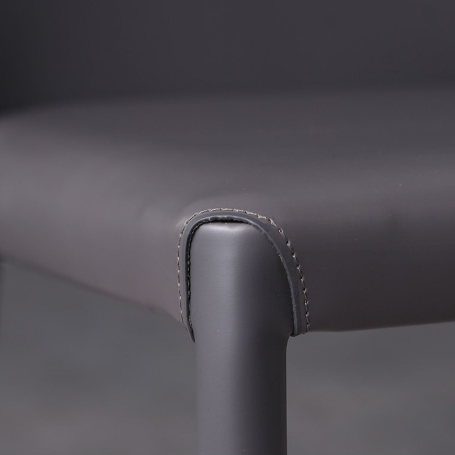 Designer Style Study Room Chair Matte Finish Leather Parsons Dining Chair (Set of 2) Clearhalo ' kitchen&dining_furn' 'Dining Chairs' 'Dining Tables & Seating' 'dining_chair' 'furn' 'furn_dining_chair' 'Furniture' 'furniture_dining_chair' 'Kitchen & Dining Furniture' 'kitchen' 3859319