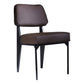 Scandinavian Home Side Chair Open Back Upholstered Metal Dining Room Chair Clearhalo ' kitchen&dining_furn' 'Dining Chairs' 'Dining Tables & Seating' 'dining_chair' 'furn' 'furn_dining_chair' 'Furniture' 'furniture_dining_chair' 'Kitchen & Dining Furniture' 'kitchen' 3859335