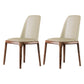 Modern Style Dining Side Chair Armless Chair with Wooden Legs for Kitchen (Set of 2) Cream Gray Clearhalo ' kitchen&dining_furn' 'Dining Chairs' 'Dining Tables & Seating' 'dining_chair' 'furn' 'furn_dining_chair' 'Furniture' 'furniture_dining_chair' 'Kitchen & Dining Furniture' 'kitchen' 3859383