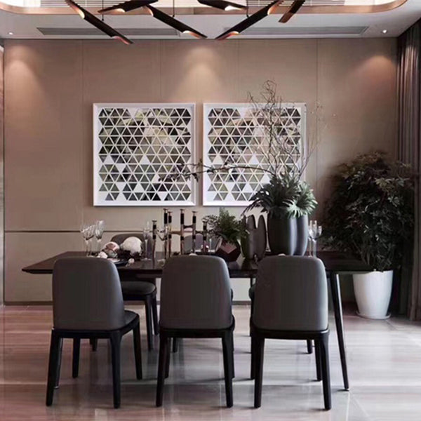 Modern Style Dining Side Chair Armless Chair with Wooden Legs for Kitchen (Set of 2) Clearhalo ' kitchen&dining_furn' 'Dining Chairs' 'Dining Tables & Seating' 'dining_chair' 'furn' 'furn_dining_chair' 'Furniture' 'furniture_dining_chair' 'Kitchen & Dining Furniture' 'kitchen' 3859388