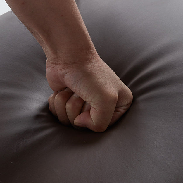 Scandinavian Home Side Chair Open Back Metal Upholstered Dining Room Chair Clearhalo ' kitchen&dining_furn' 'Dining Chairs' 'Dining Tables & Seating' 'dining_chair' 'furn' 'furn_dining_chair' 'Furniture' 'furniture_dining_chair' 'Kitchen & Dining Furniture' 'kitchen' 3859405