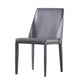 Designer Style Leather Restaurant Chair Matte Finish Parsons Dining Chair (Set of 2) Clearhalo ' kitchen&dining_furn' 'Dining Chairs' 'Dining Tables & Seating' 'dining_chair' 'furn' 'furn_dining_chair' 'Furniture' 'furniture_dining_chair' 'Kitchen & Dining Furniture' 'kitchen' 3859566