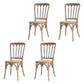Wood Farmhouse Patio Dining Side Chair Natural Slat Back Dining Chairs Grey 4 Piece Set Clearhalo ' kitchen&dining_furn' 'Dining Chairs' 'Dining Tables & Seating' 'dining_chair' 'furn' 'furn_dining_chair' 'Furniture' 'furniture_dining_chair' 'Kitchen & Dining Furniture' 'kitchen' 3859629