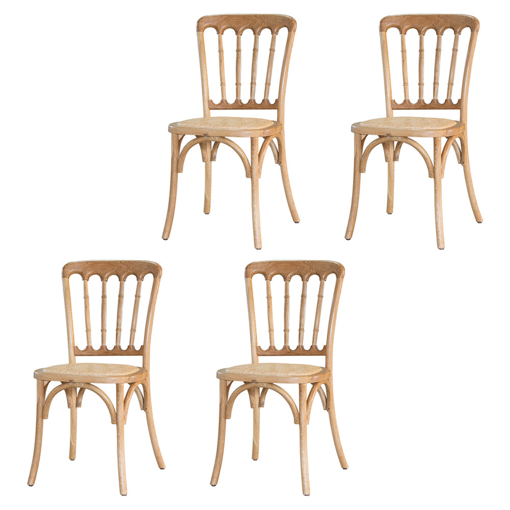Wood Farmhouse Patio Dining Side Chair Natural Slat Back Dining Chairs Wood 4 Piece Set Clearhalo ' kitchen&dining_furn' 'Dining Chairs' 'Dining Tables & Seating' 'dining_chair' 'furn' 'furn_dining_chair' 'Furniture' 'furniture_dining_chair' 'Kitchen & Dining Furniture' 'kitchen' 3859635